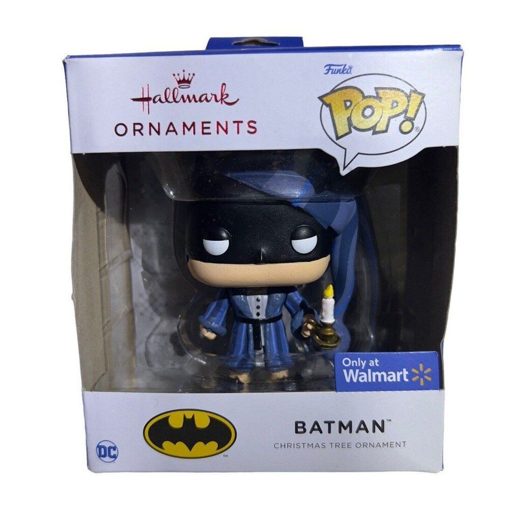 Hallmark 2021 Funko Pop DC Comics Scrooge Batman 4”‎ Christmas Tree Ornament